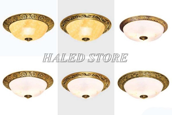 Các mẫu đèn ốp trần cổ điển được sử dụng nhiều cho ban công