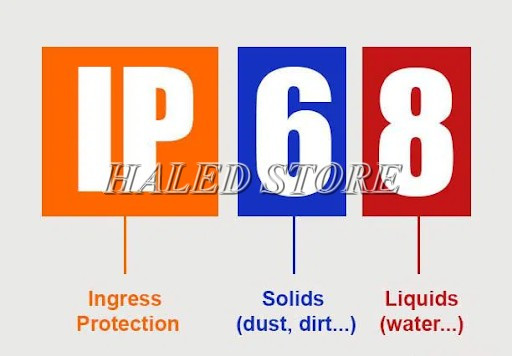 Tiêu chuẩn chống nước IP68