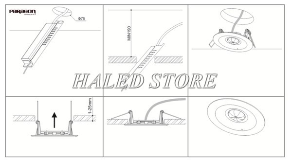 Sơ đồ cấu tạo, nguyên lý hoạt động của đèn sự cố