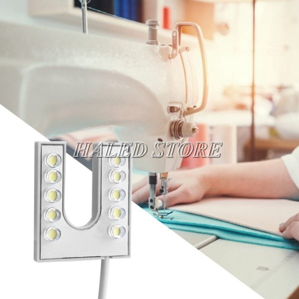 Cách lắp đèn LED cho máy may công nghiệp ngang thân máy