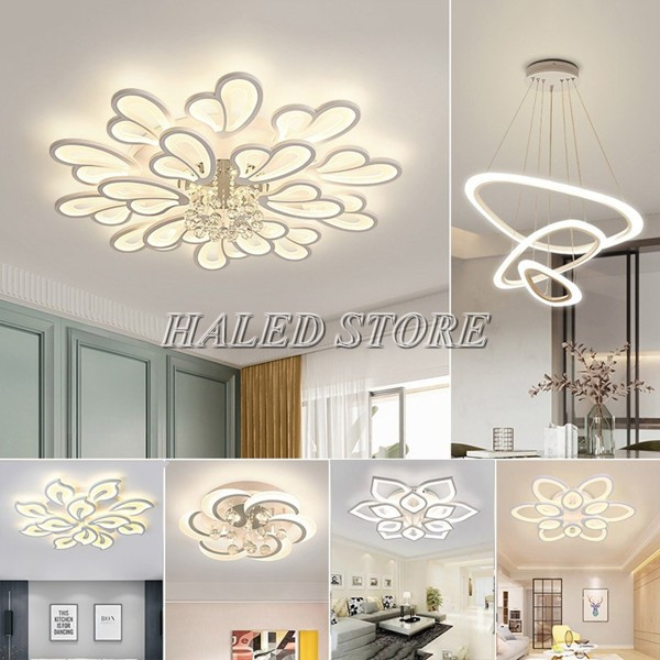 Các mẫu đèn ốp trần phòng ngủ hiện đại