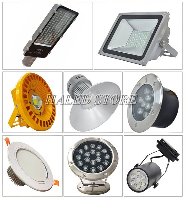 Mỗi loại đèn LED có công suất tiêu thụ khác nhau