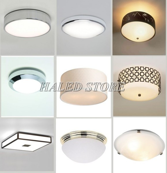 Các mẫu đèn ốp trần kiểu dáng hiện đại chiếu sáng ngoài hiên hiệu quả