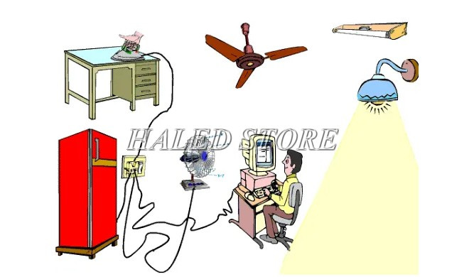 Quá tải dòng điện làm đèn sáng yếu