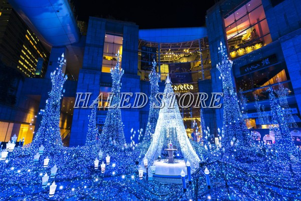 Đèn điốt phát quang ứng dụng trang trí ngoài trời hiệu quả