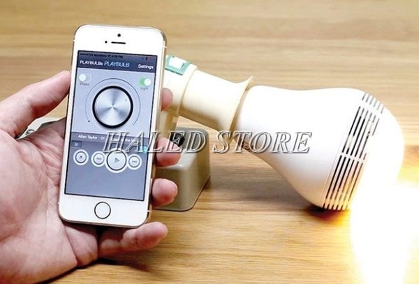 Bóng đèn tích hợp sử dụng điện thoại thay đổi chế độ ánh sáng