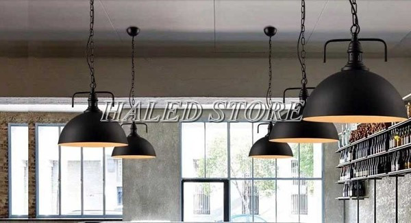 Chao đèn chùm phong cách đơn giản