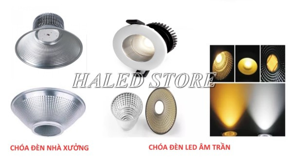 Chóa đèn LED giúp điều hướng ánh sáng hiệu quả