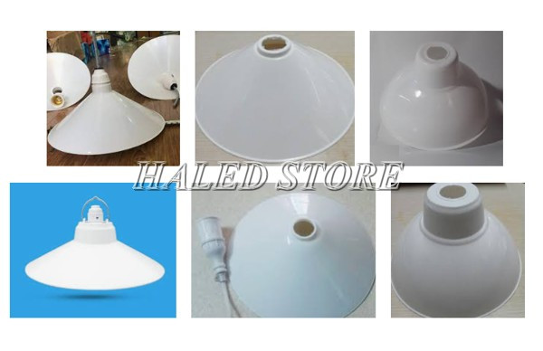 Kiểu dáng chóa đèn nhựa