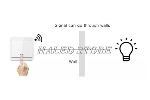 Công tắc cầu thang không dây