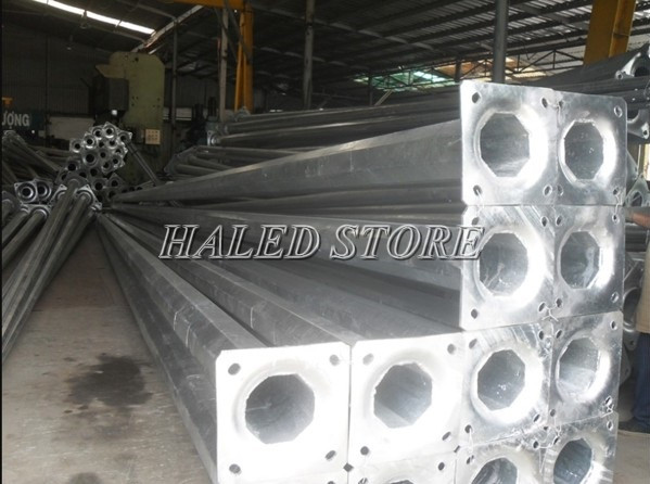 Cột đèn bát giác côn 6m