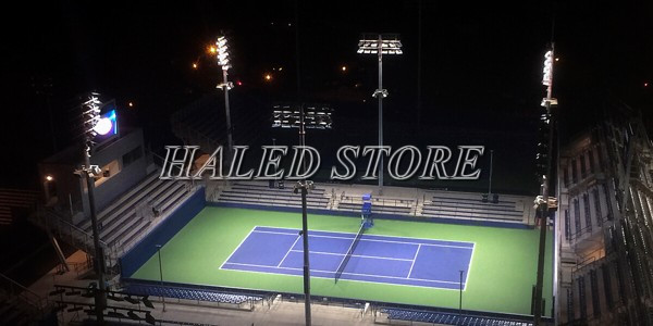 Cột đèn 14m chiếu sáng sân thể thao