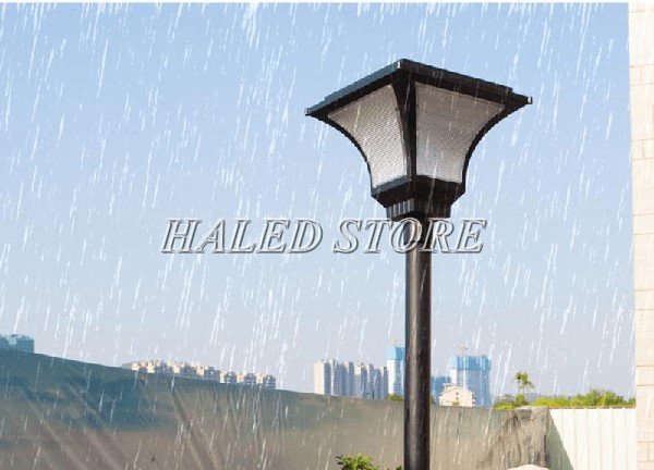 Đèn sân vườn năng lượng mặt trời HLDAMTDC3-4 chống nước tốt
