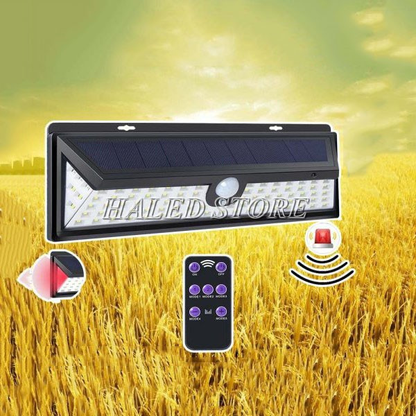 Đèn cảm ứng chống trộm  còi hú năng lượng mặt trời