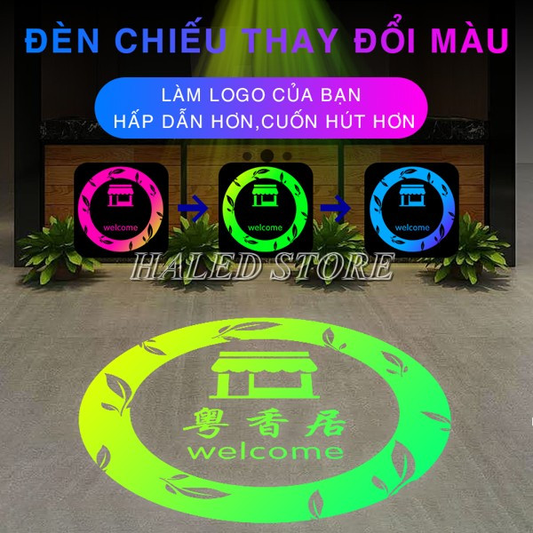 Màu sắc ánh sáng được đổi màu linh hoạt