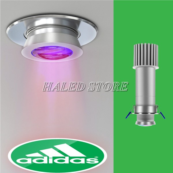 Đèn chiếu logo lắp đặt âm trần