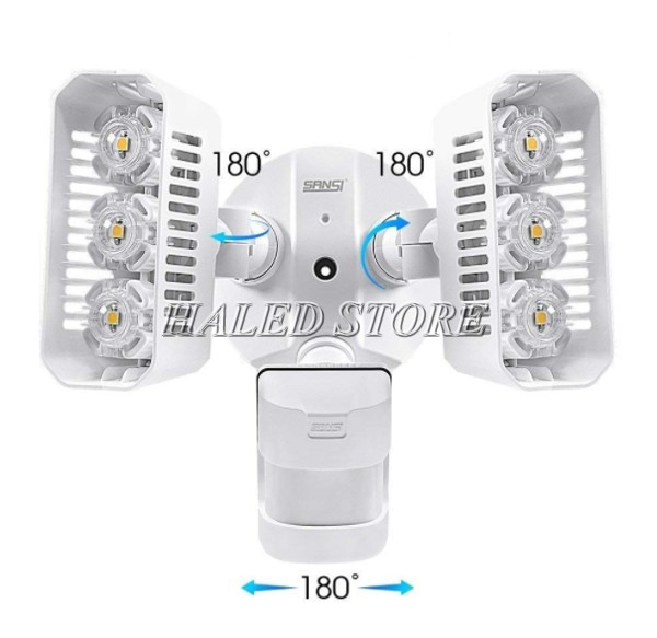 Thay đổi góc chiếu sáng 180 độ dễ dàng