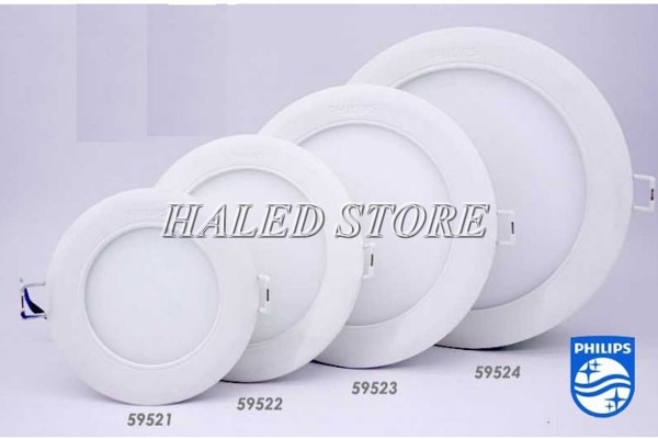 Sản phẩm đèn downlight nổi bật thương hiệu Philips