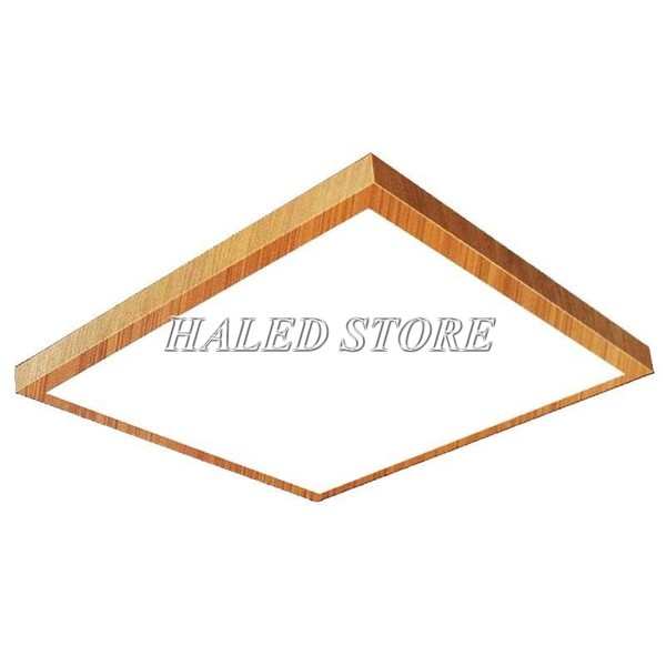 Viền gỗ tạo sự sang trọng cho không gian