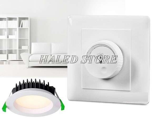 Đèn âm trần và dimmer