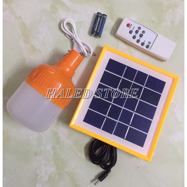 Bóng LED bulb tấm pin rời thể