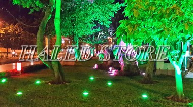 Đèn LED chiếu sáng tô điểm khu vườn