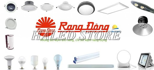 Đèn LED của thương hiệu Rạng Đông