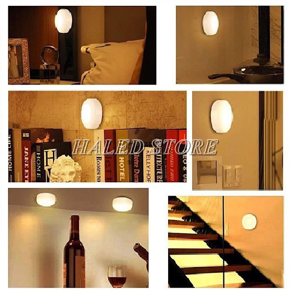 Bộ 3 đèn LED điều khiển từ xa không dây 