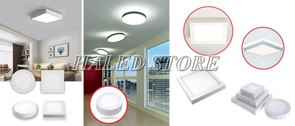 Đèn ốp trần sử dụng cho trần bê tông