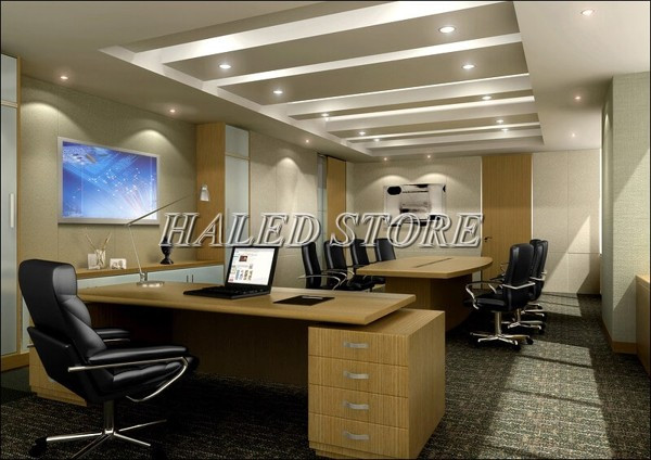 Đèn ốp trần siêu mỏng chiếu sáng văn phòng