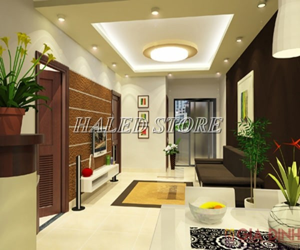 Ứng dụng của đèn LED ốp trần phòng khách 24w