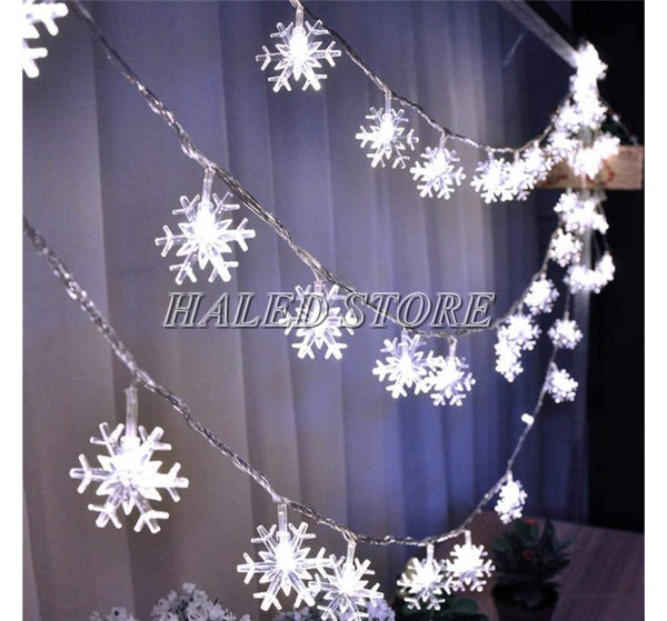 Đèn LED rèm bông tuyết
