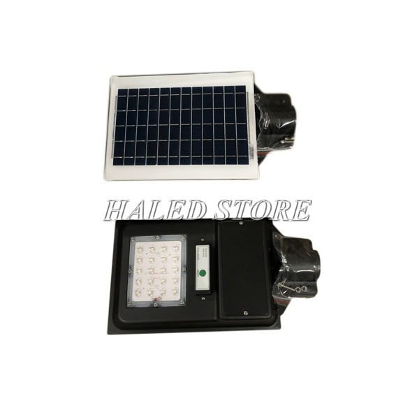 Mặt trước và mặt sau đèn mặt trời IP65