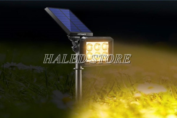 Đèn năng lượng mặt trời ánh sáng vàng