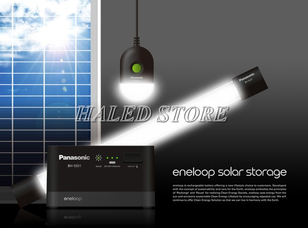 Đèn năng lượng mặt trời có đèn báo pin