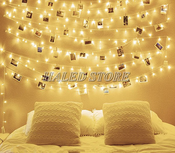 Đèn treo tường phòng ngủ LED dây