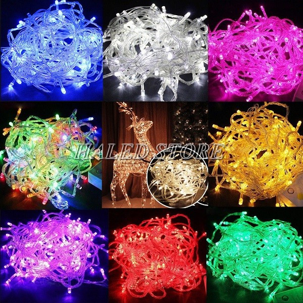 Đèn led nhiều màu trang trí giáng sinh