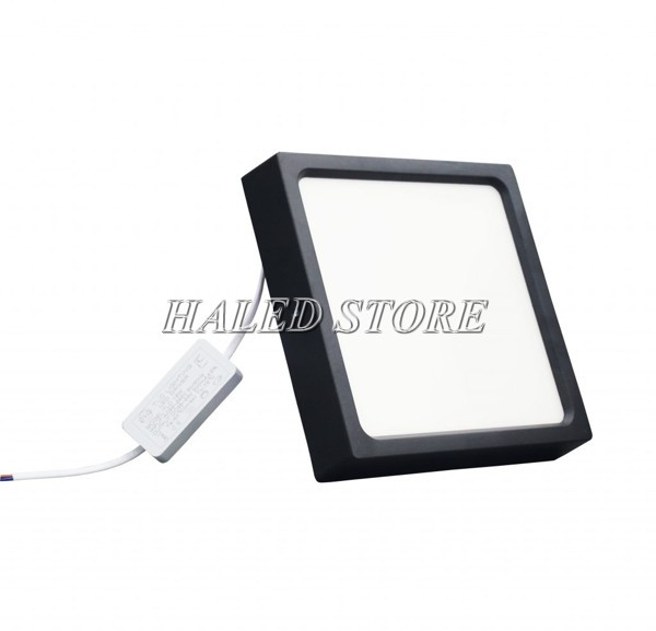 Đèn ốp trần 200x200 viền đen