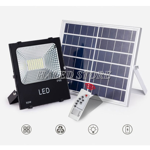 Đèn pha LED năng lượng mặt trời Philips 50w