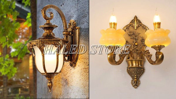 Đèn treo tường kiểu cổ điển