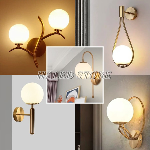 Đèn treo tường phòng ngủ mini