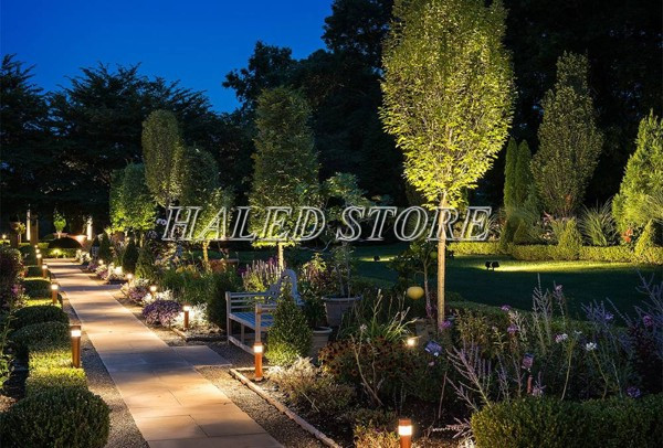 Ứng dụng của đèn LED sân vườn năng lượng mặt trời HLDAMTSV6-4