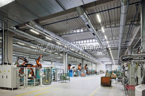Đèn tuýp LED chống ẩm chiếu sáng an toàn cho nhà máy   