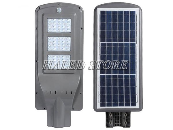 Tấm pin được đặt ở mặt sau đèn