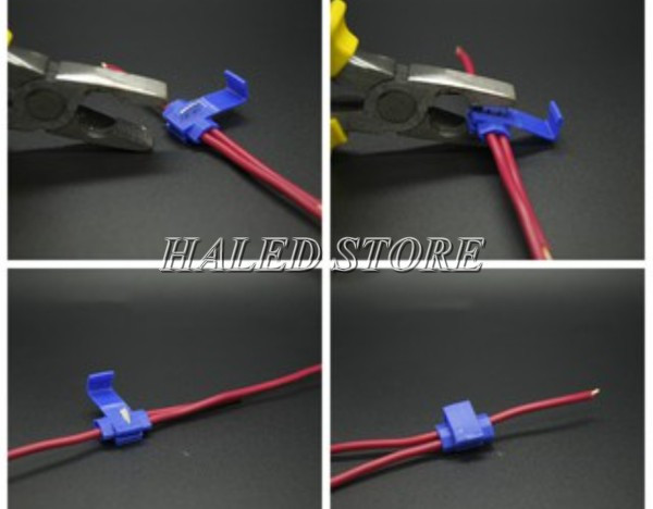 Kẹp nối dây điện đôi