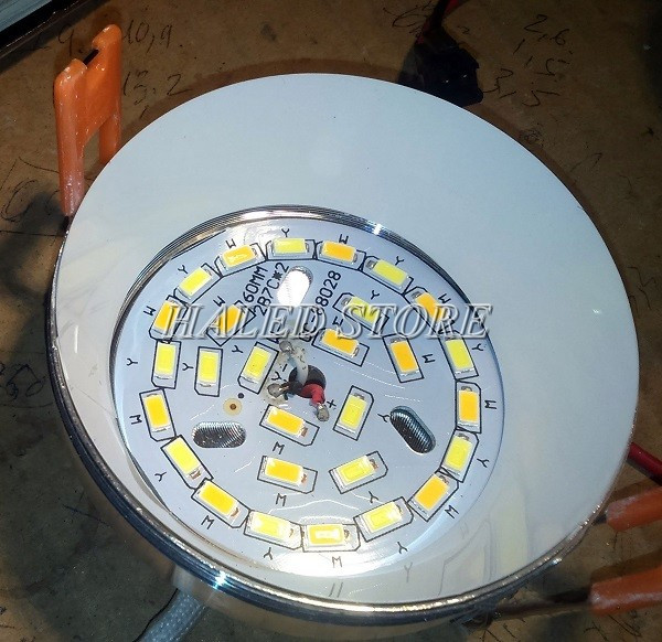 Khắc phục đèn âm trần 3 màu đổi màu không đều