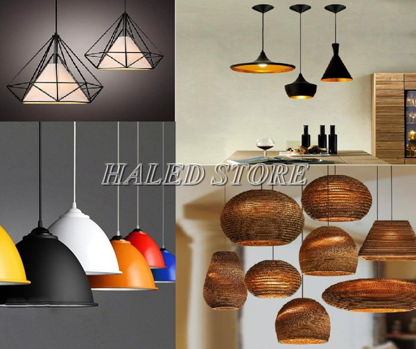 Kiểu dáng chóa đèn trang trí