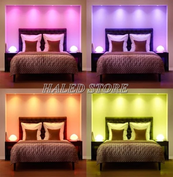 Một số màu đèn phòng ngủ được sử dụng hiện nay