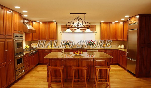 Ứng dụng của đèn LED màu vàng chiếu sáng phòng bếp