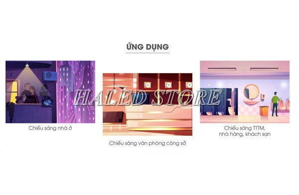 Ứng dụng đèn LED cảm biến trong đời sống 